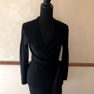 Antonio Melani cashmere wrap dress.